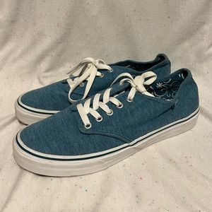 Blue/Teal Vans